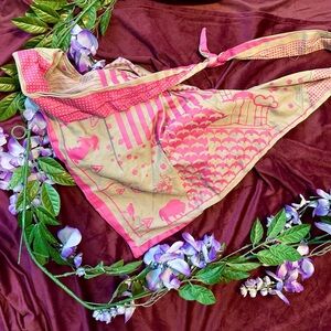 Quirky Pink and Grey Pop-Art Shoulder Bag Made In NYC